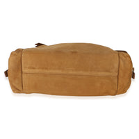 Prada Brown Suede Large Explore Shoulder Bag Handbag 6