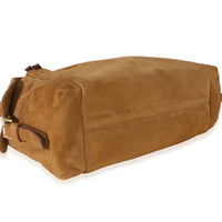 Prada Brown Suede Large Explore Shoulder Bag Handbag 8