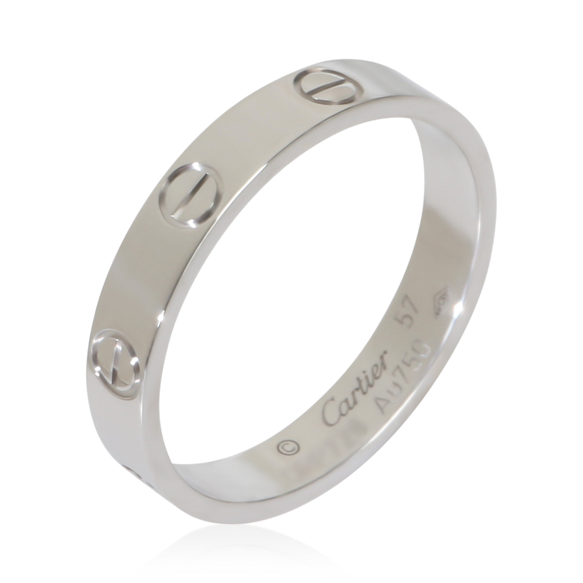 Cartier White Gold  Small Model Love Ring 4
