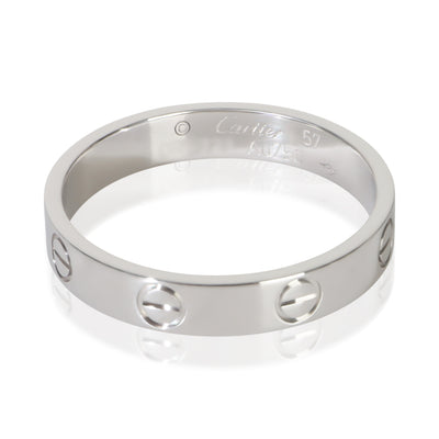 Cartier White Gold  Small Model Love Ring fv