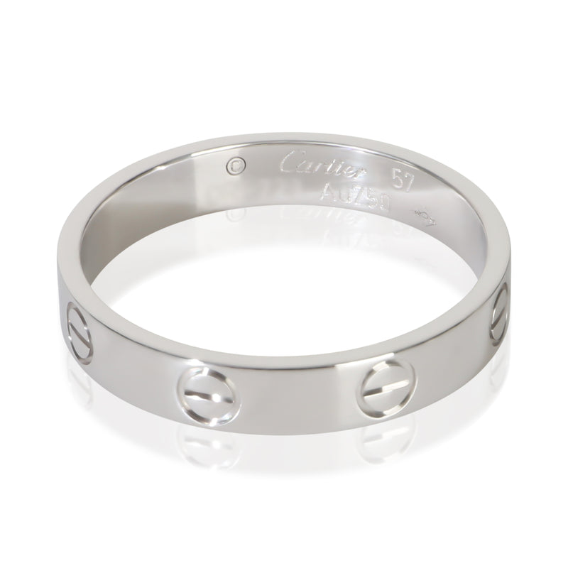 Cartier White Gold  Small Model Love Ring fv
