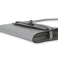 Hermès Argent Metallic Chevre Chamkilight Kelly Wallet To Go PHW Wallet 6