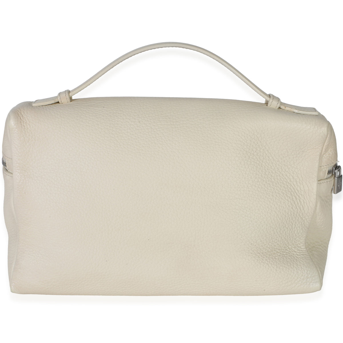 Loro Piana Cream Grained Calfskin Extra Pocket L27 Handbag 4