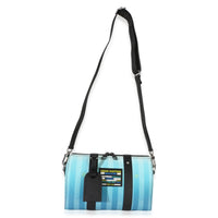 Louis Vuitton Gradient Blue Damier Stripes City Keepall Handbag 8