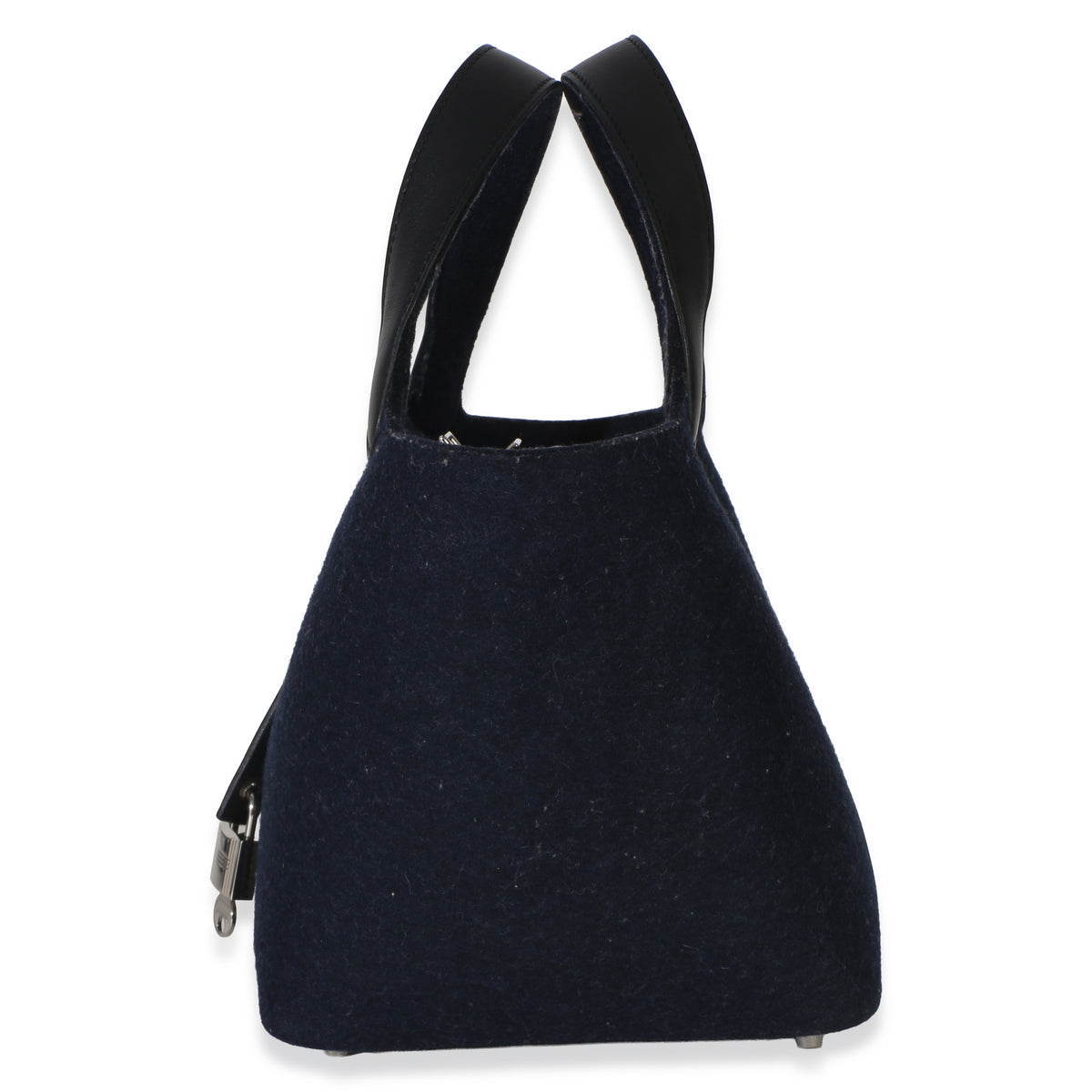 Hermès Bleu Nuit Feutre Black Swift Picotin Lock 18 PHW Handbag 2