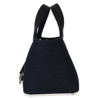 Hermès Bleu Nuit Feutre Black Swift Picotin Lock 18 PHW Handbag 2
