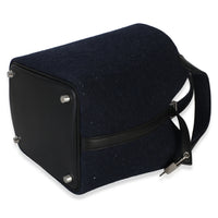 Hermès Bleu Nuit Feutre Black Swift Picotin Lock 18 PHW Handbag 6