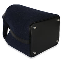Hermès Bleu Nuit Feutre Black Swift Picotin Lock 18 PHW Handbag 7