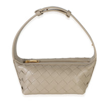Bottega Veneta Beige Nappa Intrecciato Mini Wallace Top Handle Handbag fv