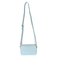 Bottega Veneta Light Blue Nappa Intrecciato Small Crossbody Handbag 10