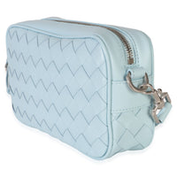 Bottega Veneta Light Blue Nappa Intrecciato Small Crossbody Handbag 2