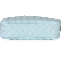 Bottega Veneta Light Blue Nappa Intrecciato Small Crossbody Handbag 5