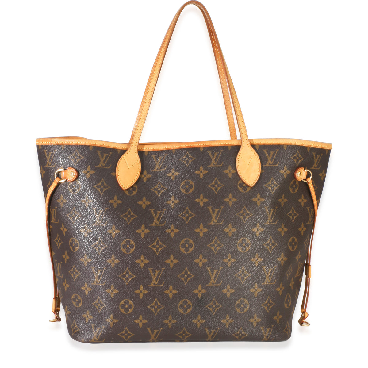 Louis Vuitton Monogram Canvas Neverfull MM Handbag fv