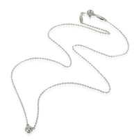 Tiffany & Co. Sterling Silver Diamond Elsa Peretti Diamond By The Yard Pendant