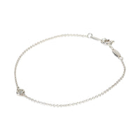 Tiffany & Co. Sterling Silver Diamond Elsa Peretti Diamond By The Yard Bracelet 2
