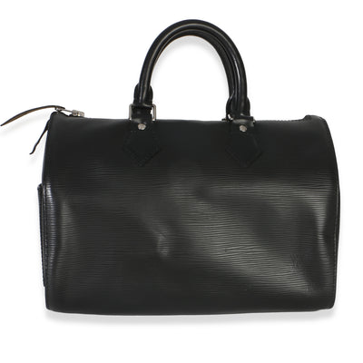 Louis Vuitton Black Epi Leather Speedy 30 Handbag id