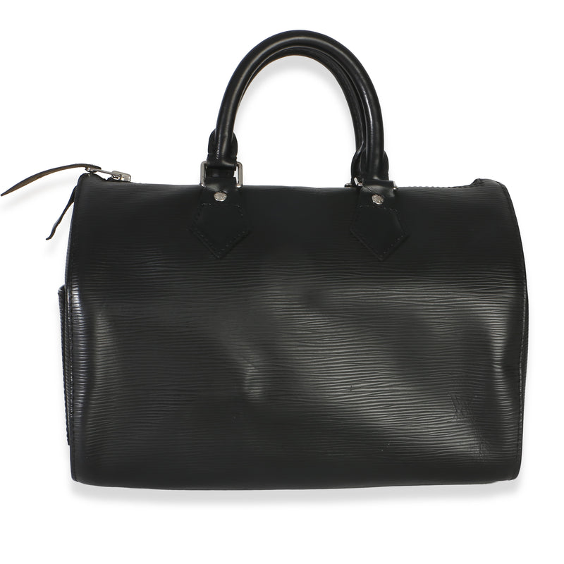 Louis Vuitton Black Epi Leather Speedy 30 Handbag id