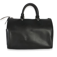 Louis Vuitton Black Epi Leather Speedy 25 Handbag id