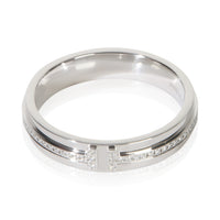 Tiffany & Co. White Gold Diamond Tiffany T Narrow Ring fv