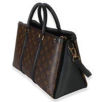 Louis Vuitton Black Monogram Canvas Soufflot MM Handbag 2