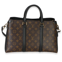 Louis Vuitton Black Monogram Canvas Soufflot MM Handbag fv