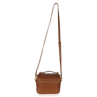 Christian Dior Brown Lambskin Cannage Small DiorTravel Vanity Handbag 8
