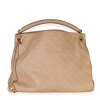Louis Vuitton Tan Monogram Empreinte Artsy MM Handbag id