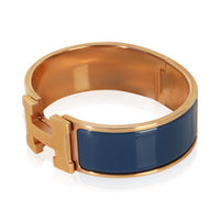 myGemma Gold Plated  Clic Clac In Bleu Biarritz Bracelet 2