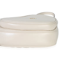 Gucci Mystic White Matelasse Calfskin Diagonal Mini Interlocking G Heart Handbag 7