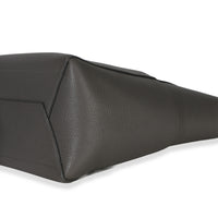 Celine Grey Soft Grained Calfskin Medium Sangle Bucket Bag Handbag 6