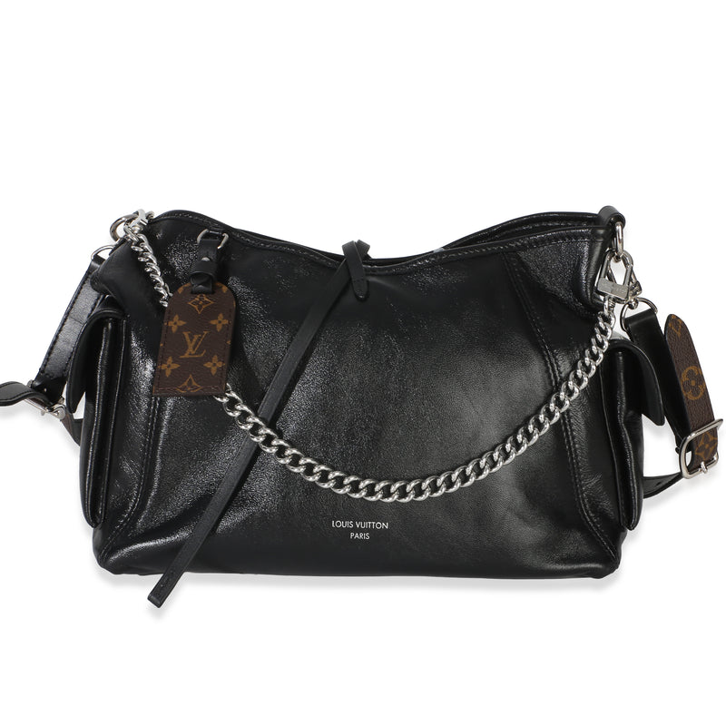 Louis Vuitton Black Lambskin Carryall Cargo Vibe PM Handbag id