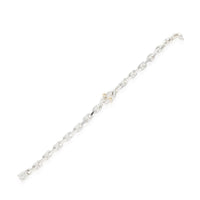 Tiffany & Co. Yellow Gold & Sterling Silver  Makers Mark Bracelet