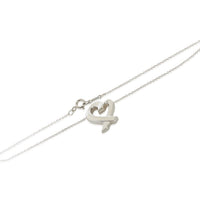 Tiffany & Co. Sterling Silver  Paloma Picasso Loving Heart Pendant