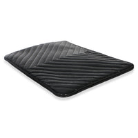 Chanel Black Crinkled Patent Calfskin Chevron Medium O Case Handbag 6