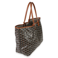 Goyard Black Gold ine Canvas Saint Louis PM Handbag 4