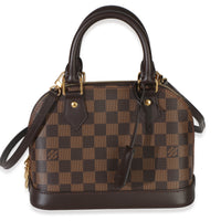 Louis Vuitton Damier Ebene Canvas Alma BB Handbag id