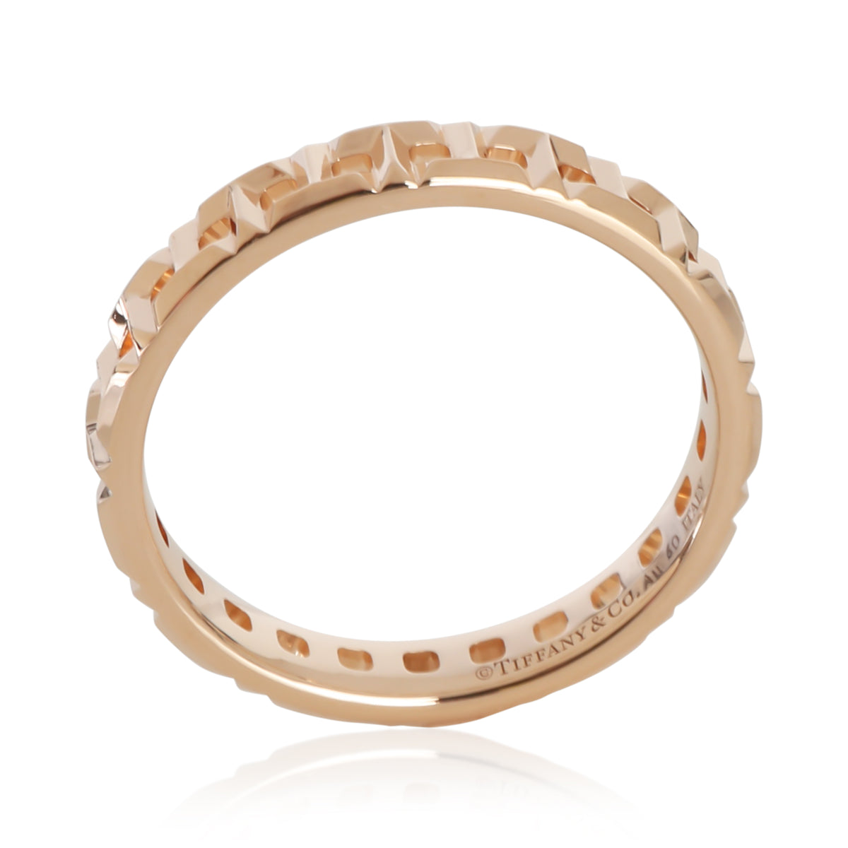 Tiffany & Co. Rose Gold  Tiffany T Narrow Ring 4