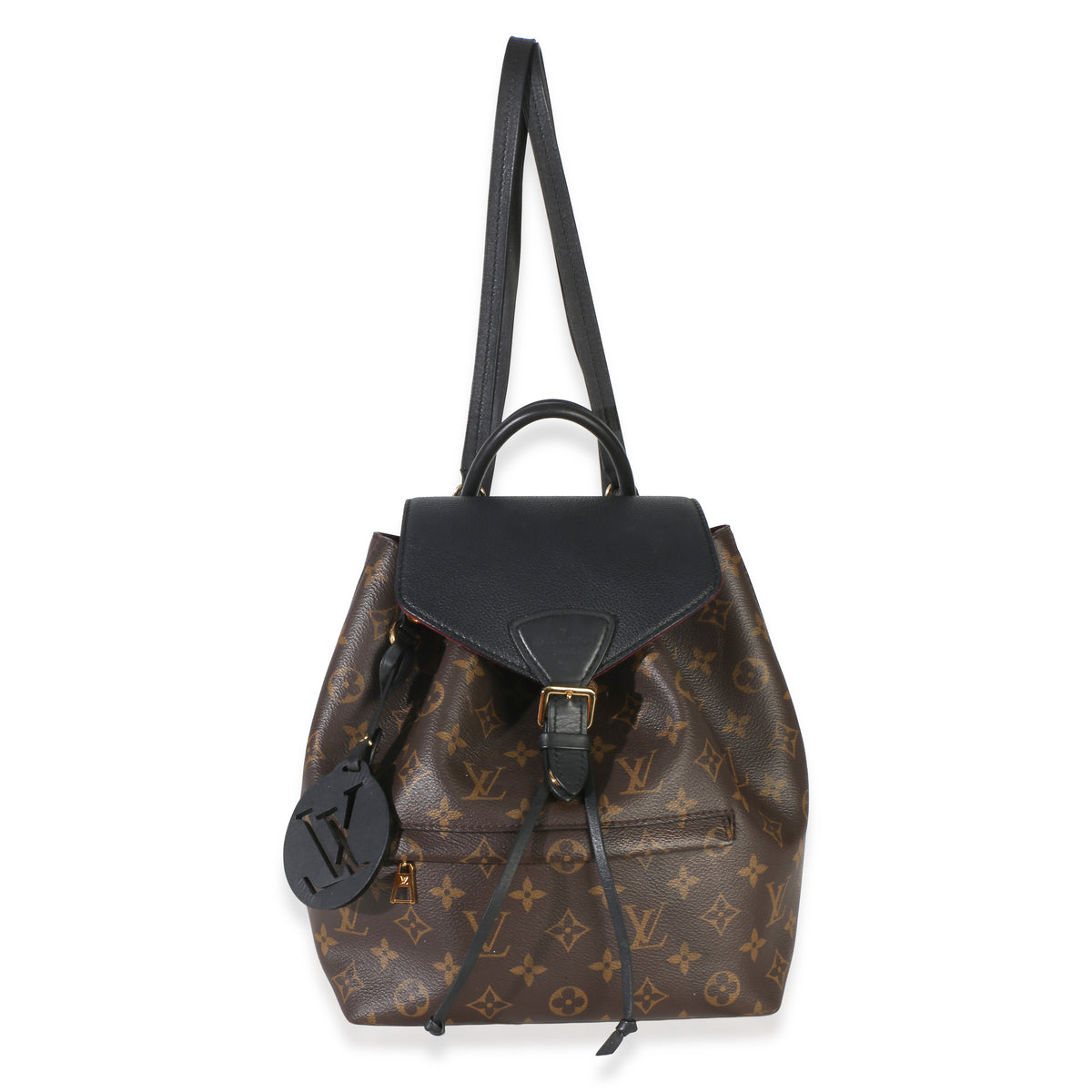 Louis Vuitton Black Monogram Canvas Montsouris Backpack PM NM Handbag 8