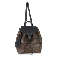 Louis Vuitton Black Monogram Canvas Montsouris Backpack PM NM Handbag 8