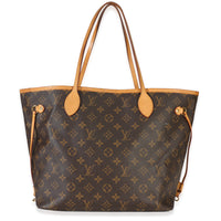 Louis Vuitton Monogram Canvas Neverfull MM Handbag fv