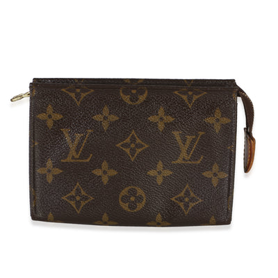 Louis Vuitton Monogram Canvas Toiletry Pouch 15 Handbag fv