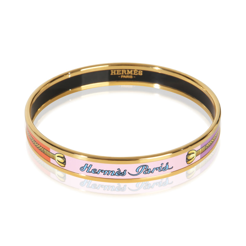 Hermès Gold Plated  Cliquets Bracelet fv