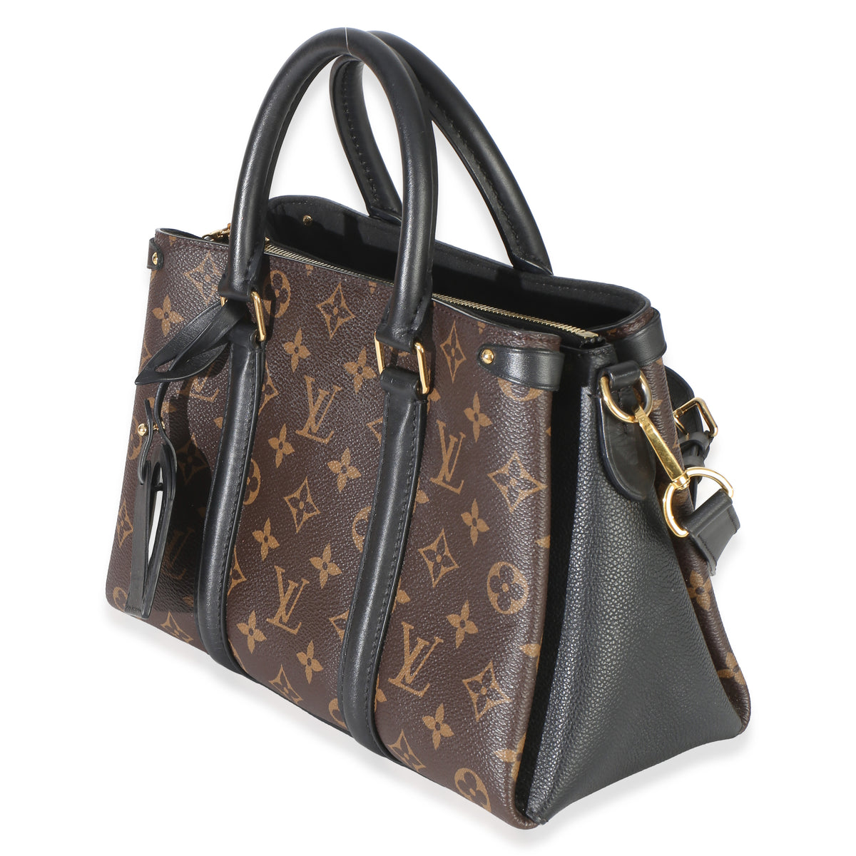 Louis Vuitton Black Monogram Canvas Soufflot BB Handbag 2