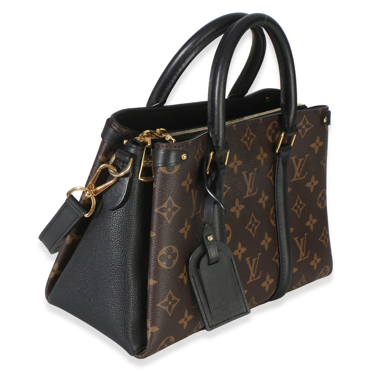 Louis Vuitton Black Monogram Canvas Soufflot BB Handbag 3