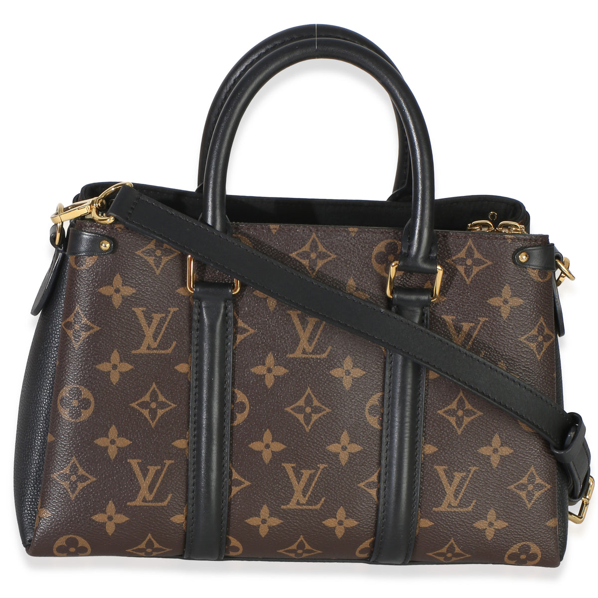 Louis Vuitton Black Monogram Canvas Soufflot BB Handbag 4