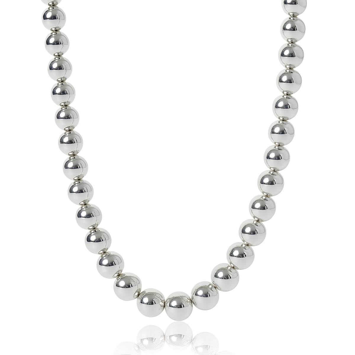 Tiffany & Co. Sterling Silver  HardWear Ball Necklace