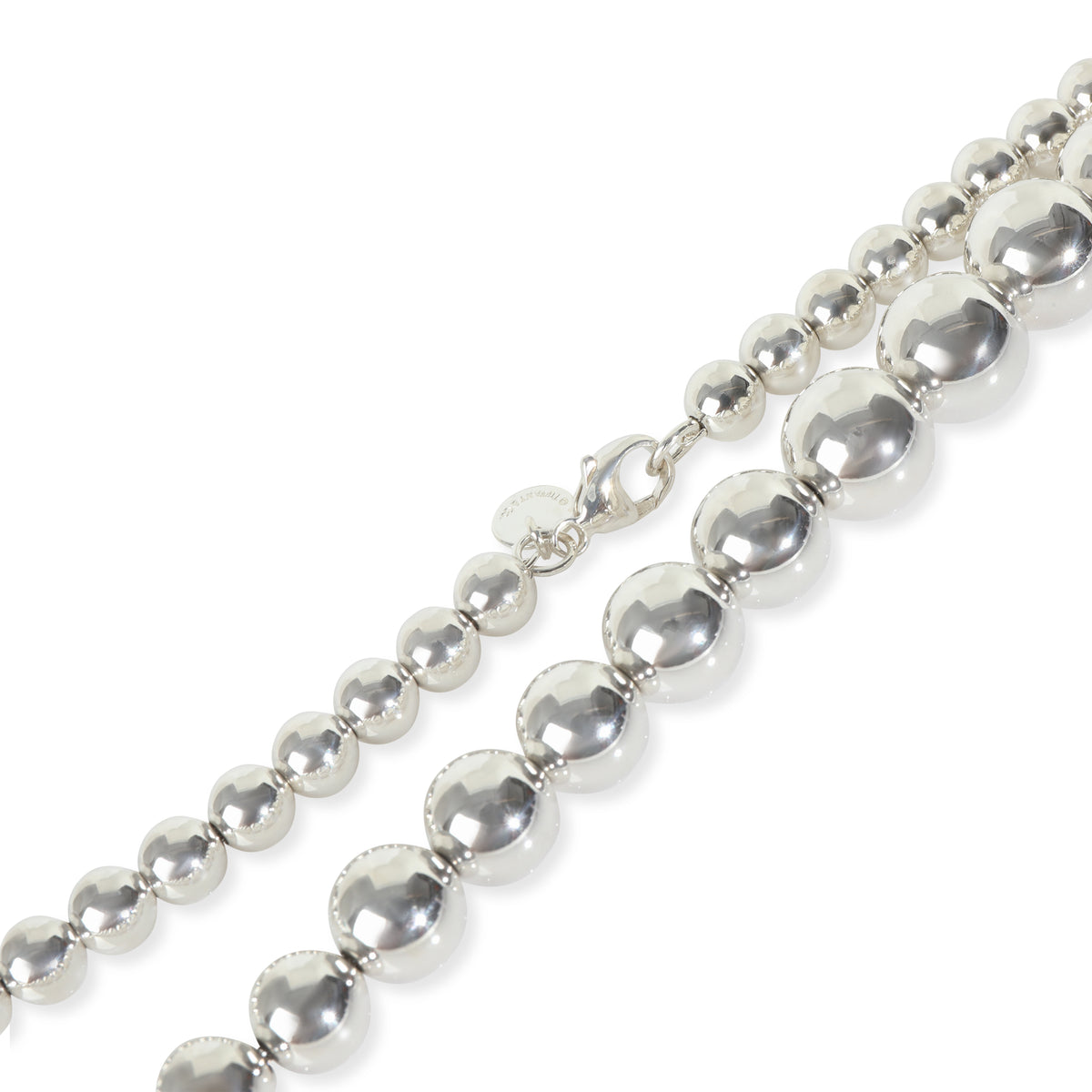 Tiffany & Co. Sterling Silver  HardWear Ball Necklace