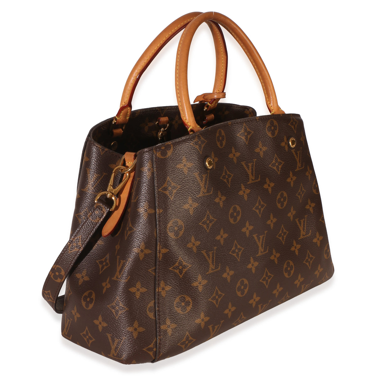 Louis Vuitton Monogram Canvas Montaigne MM Handbag 3