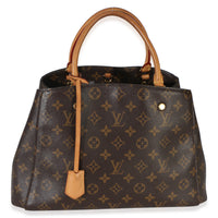 Louis Vuitton Monogram Canvas Montaigne MM Handbag 4