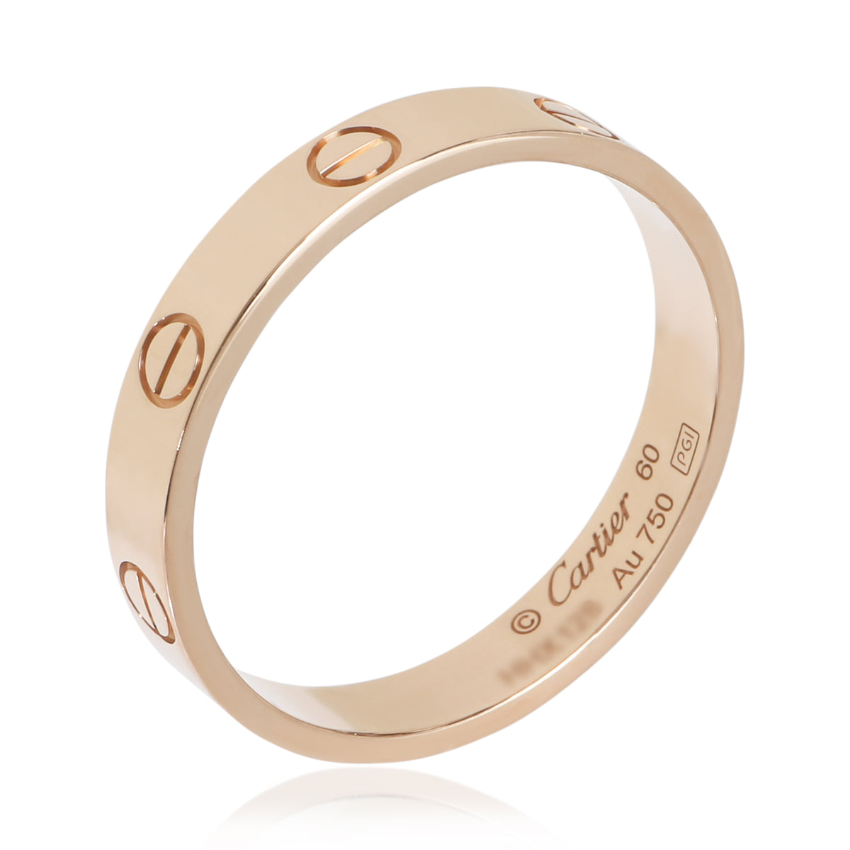 Cartier Rose Gold  Small Model Love Ring 4